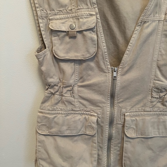 Khaki tactile vest - Picture 2 of 5